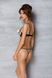 Еротичний комплект Passion MARINA SET WITH OPEN BRA, XXL XXXL, beige, відкриті чашки SO9733 фото 7