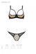 Еротичний комплект Passion MARINA SET WITH OPEN BRA, XXL XXXL, beige, відкриті чашки SO9733 фото 5