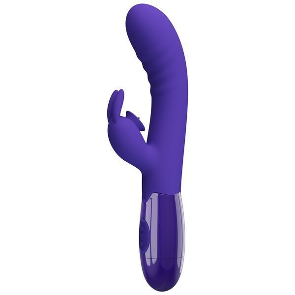 Вібратор-кролик Pretty Love Cerberus Licking Vibrator Blue 6603BI-014795L фото