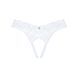 Мереживні танга Obsessive Heavenlly crotchless thong XL 2XL, з доступом SO8189 фото 5