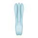 Кліторальний вібратор Satisfyer Threesome 1 Light Blue з трьома гнучкими пальчиками SO6986 фото 6