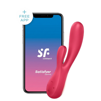 Смарт вібратор-кролик Satisfyer Mono Flex Red SO3900 фото