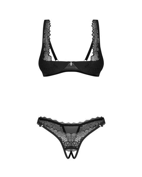 Комплект Obsessive Deina More 2-pcs Сrotchless Set SX5073 фото