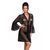 Повітряний пеньюар Passion LOVELIA PEIGNOIR XXL XXXL, black SO4772 фото