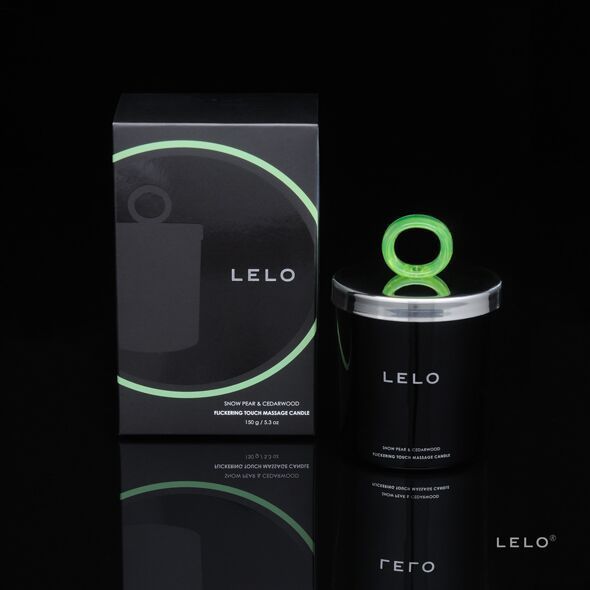 Масажна свічка LELO Massage Candle Snow Pear & Cedarwood, 150 г SO8128 фото
