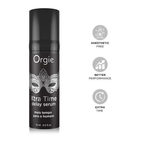 Сироватка-пролонгатор Orgie Xtra Time Delay Serum, без анестетиків, 15 мл SX1566 фото