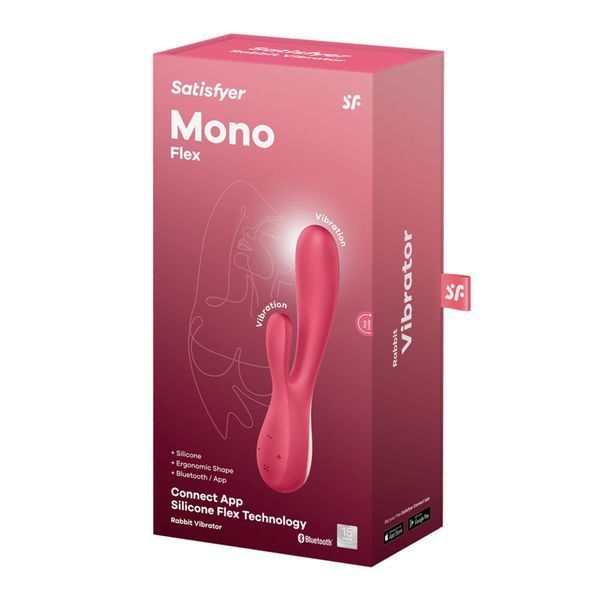Смарт вібратор-кролик Satisfyer Mono Flex Red SO3900 фото