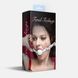Кляп силіконовий Feral Feelings Silicon Ball Gag White/White, білий ремінець, біла кулька SX3975 фото 3
