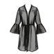 Повітряний пеньюар Passion LOVELIA PEIGNOIR XXL XXXL, black SO4772 фото 5