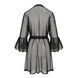 Повітряний пеньюар Passion LOVELIA PEIGNOIR XXL XXXL, black SO4772 фото 6