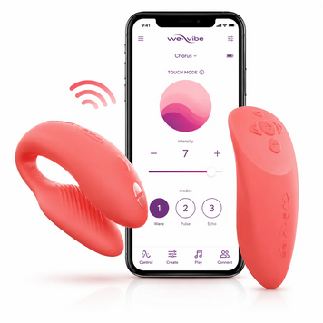 Смарт-вібратор для пар We-Vibe Chorus Crave Coral SO6920 фото