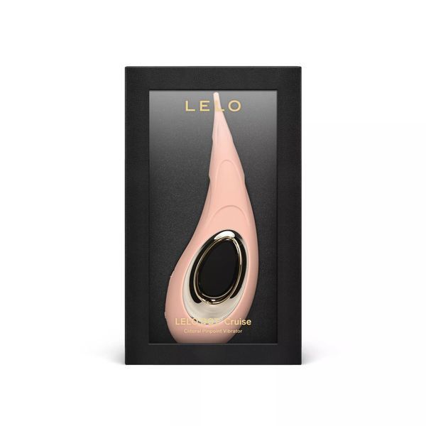 Кліторальний вібратор LELO DOT Cruise Peach Please, точкова стимуляція, технологія Infinite Loop SX3042 фото