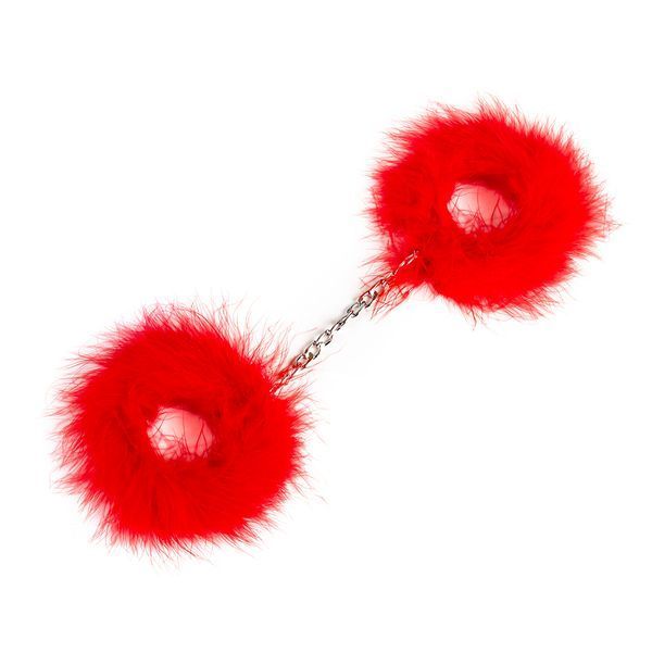 Наручники Secret Play Feather Handcuffs Red 61220534152 фото