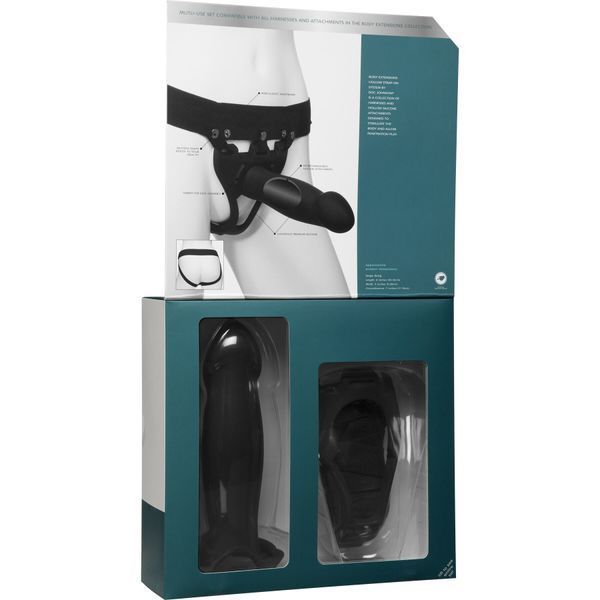 Страпон унісекс Doc Johnson Body Extensions &ndash; Be Bold, порожня насадка SO6059 фото