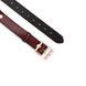 Силіконовий кляп Liebe Seele Wine Red Ball Gag, діаметр кульки 4,3 см, ремінь із натуральної шкіри SO9450 фото 5