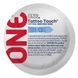 Презерватив ONE Tattoo Touch Blue, 1 шт, блакитний, з рельєфом у вигляді татуювання SX0755 фото 1