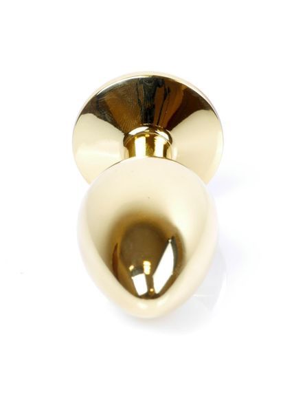 Анальна пробка Boys of Toys Jewellery Gold Plug Light Blue 62530064-00022 фото