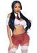 Костюм зухвалої школярки Leg Avenue Naughty SchoolGirl, One Size (топ, спідниця та краватка) SO7901 фото 1