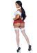 Костюм зухвалої школярки Leg Avenue Naughty SchoolGirl, One Size (топ, спідниця та краватка) SO7901 фото 2