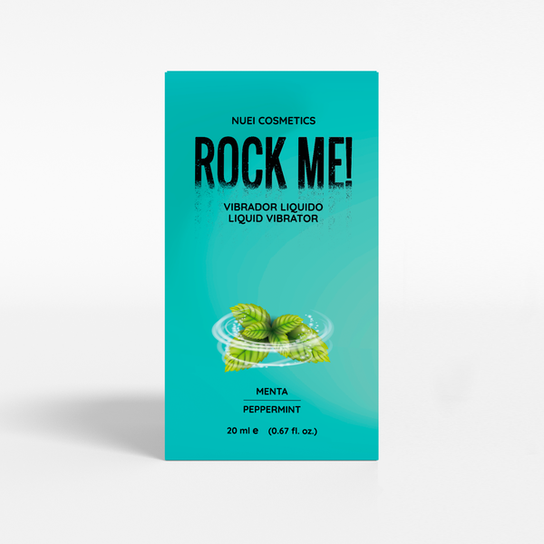 Їстівний рідкий вібратор ROCK ME! Nuei, м'ята, 20 мл NU890492 фото