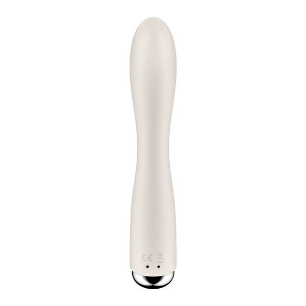 Вібратор-кролик з ротацією Satisfyer Spinning Rabbit 1 Beige SX0563 фото