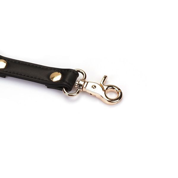 Хрестовина Liebe Seele Black Organosilicon Hogtie, екошкіра SO9487 фото