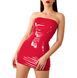 Сексуальна вінілова сукня Art of Sex - Jaklin, розмір L-2XL, колір червоний SO7507 фото 2