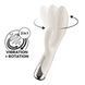 Вібратор-кролик з ротацією Satisfyer Spinning Rabbit 1 Beige SX0563 фото 1
