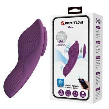 Вібратор в трусики Pretty Love Mobile App Control Mane Stimulator Purple 6603BW-022100HP фото