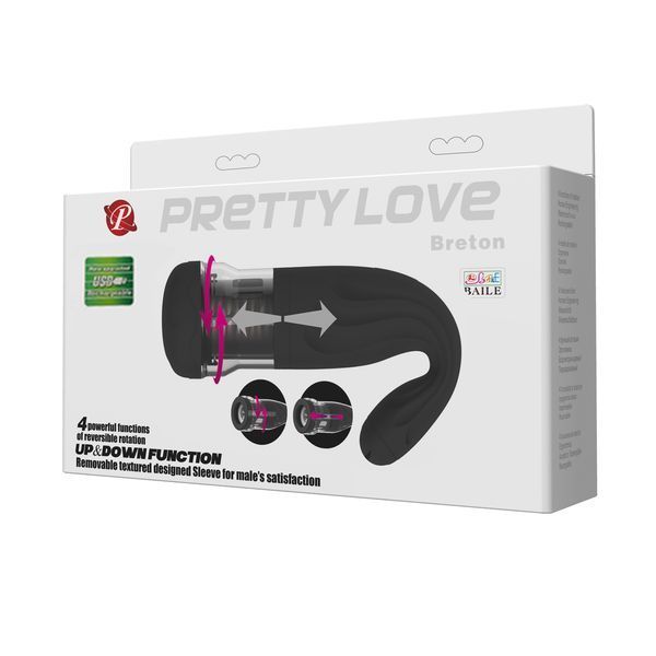 Мастурбатор Pretty Love Breton Masturbator(USB) 6603BM-00900T45-1 фото