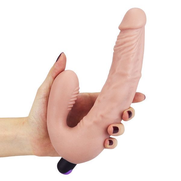 Страпон з вібрацією IJOY Rechargeable Strapless Strap-On 6452LV430200 фото