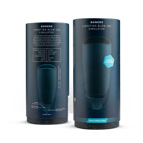 Мастурбатор Boners Vibrating Blow Job Simulator SO8870 фото