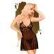 Мінісукня з мереживним ліфом та стрінгами Penthouse - Bedtime Story Black SO5234 фото 1