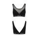 Топ з прозорою вставкою Passion PS002 TOP XL, black SO4201 фото 5