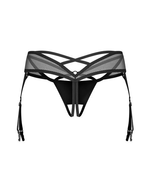 Трусики Obsessive Dominna crotchless thong 2XL/3XL SX3573 фото