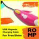 Магнітний USB-кабель для заряджання Romp Magnetic Cable Free, Shine SX4813 фото 2