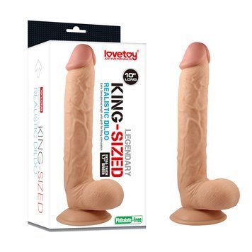 Фалоімітатор King-Sized Realistic Dildo 10" 6452LV2205 фото