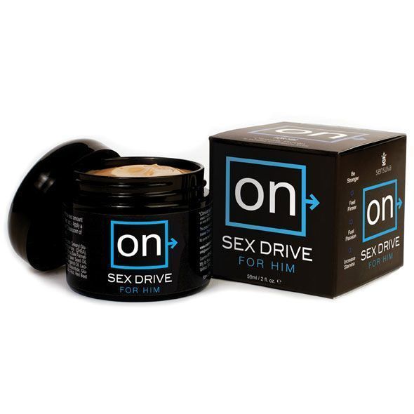 Крем для підвищення лібідо у чоловіків Sensuva ON Sex Drive for Him, 50 мл SO3184 фото