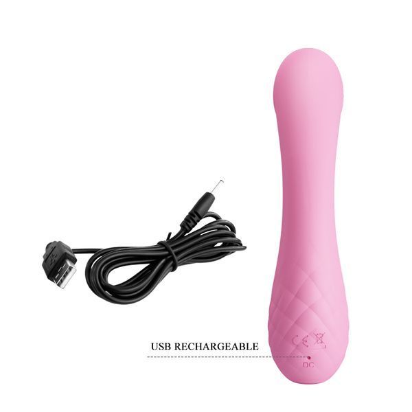 Вібратор-кролик Pretty Love Ron Vibrator Pink 6603BI-014666 фото