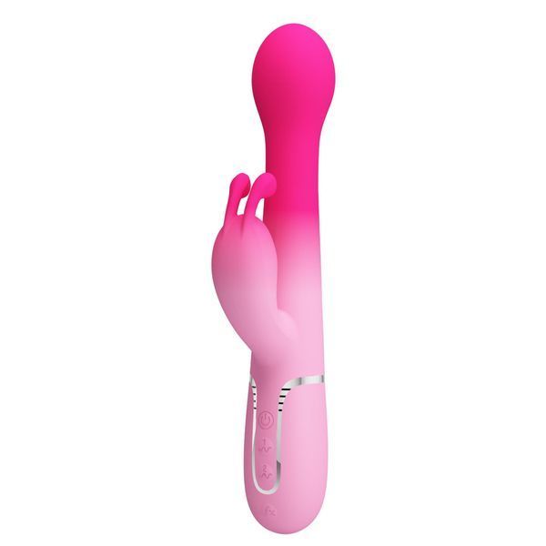 Вібратор-кролик з перлинною стимуляцією Pretty Love Dejon Pink 6603BW-500014-4 фото