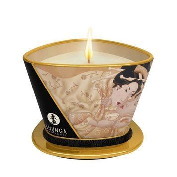 Масажна свічка Shunga Vanilla Fetish з афродизіаками (170 мл) SO2511 фото