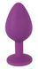 Анальна пробка You2Toys Colorful Joy Jewel Purple Plug Medium 61325171600000 фото 3