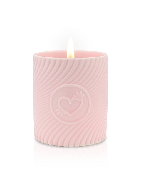 Масажна свічка з ароматом полуниці та шампанського Sensual Massage Candle Strawberries&Champagne HighOnLove, 250 мл HOL19253 фото