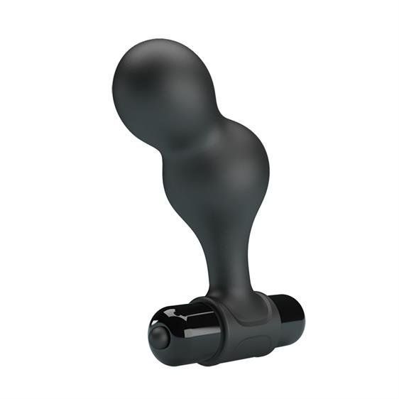 Анальна пробка Mr.Play Silicone Vibrating Anal Plug 6603BI-040133-MR фото