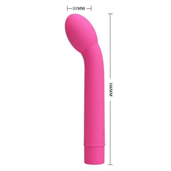 Вібратор для зони G Pretty Love Logan Vibrator Pink 6603BI-014764-1 фото