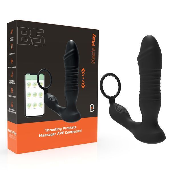 Масажер простати - Erospace Men&rsquo;s Play Thrusting Prostate Massager APP Controlled B5 62050071-0005 фото