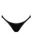 Трусики Noir Handmade P014 Dominae PVC panty with silver clasp XS SX4222 фото 4