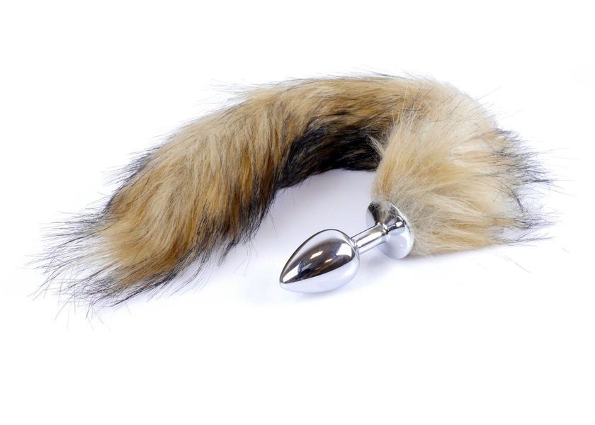 Анальна пробка Boys of Toys Fox Tail Brown XL 62530064-00098 фото