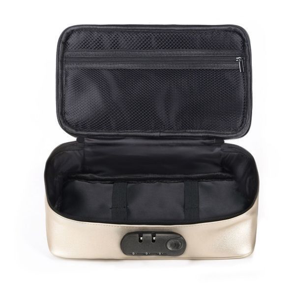 Кейс для іграшок Dorcel DISCREET BOX LUXURY GOLD, кодовий замок, 27х16х7,62 см SX1109 фото