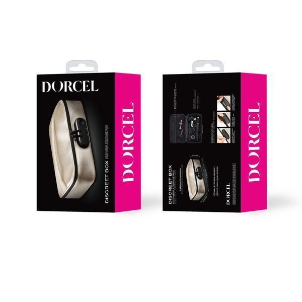 Кейс для іграшок Dorcel DISCREET BOX LUXURY GOLD, кодовий замок, 27х16х7,62 см SX1109 фото